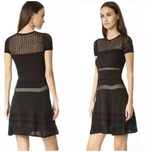 Diane Von Furtenberg Celina Knit Mini Dress Sz S/M